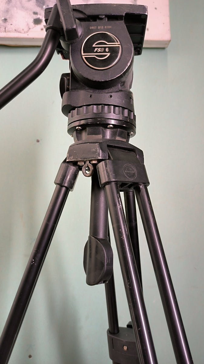 Sachtler System Fsb 6 Mk Ii Sideload And 75 2 Aluminum Tripod Legs 17