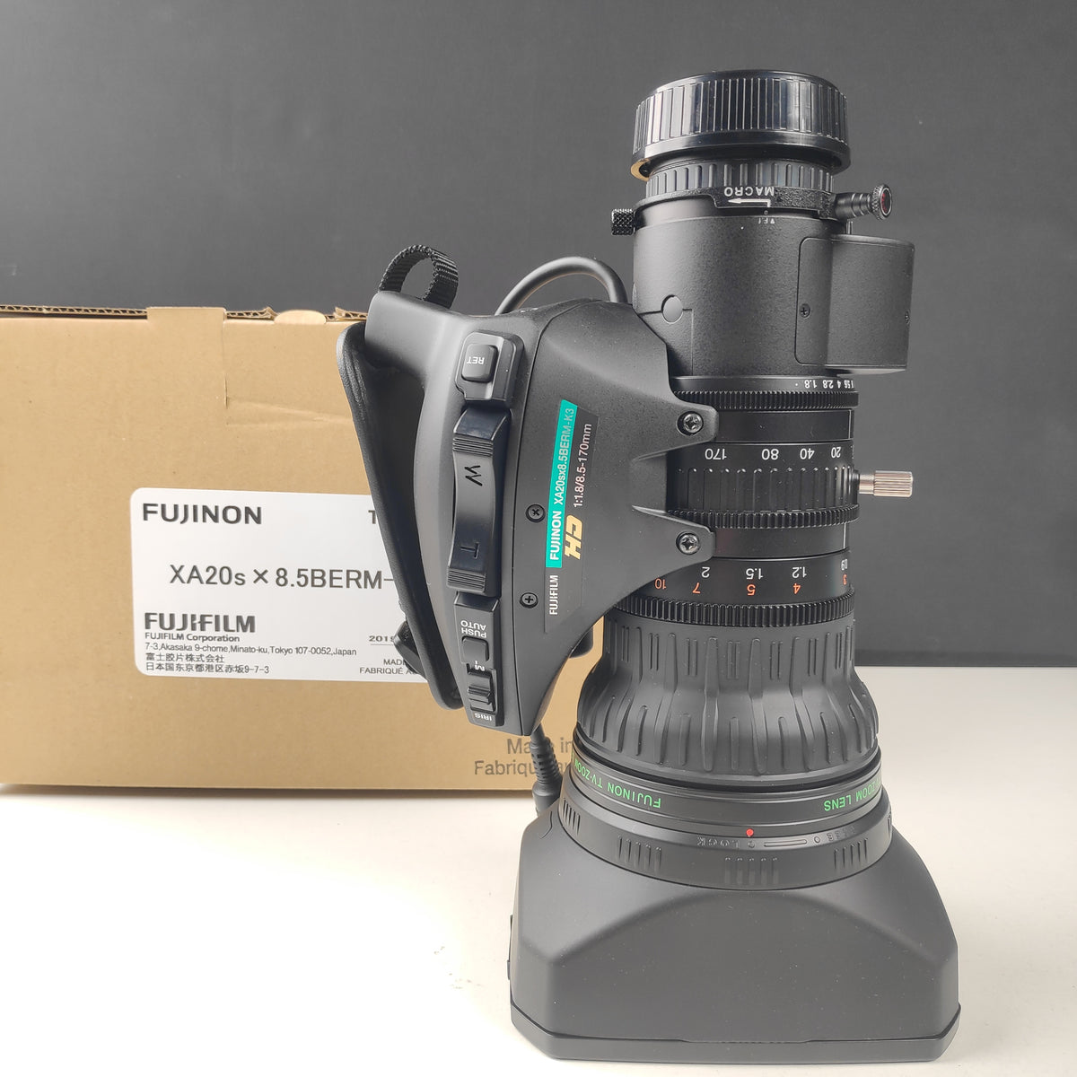 Fujinon A20x8BERD ENGズームレンズ