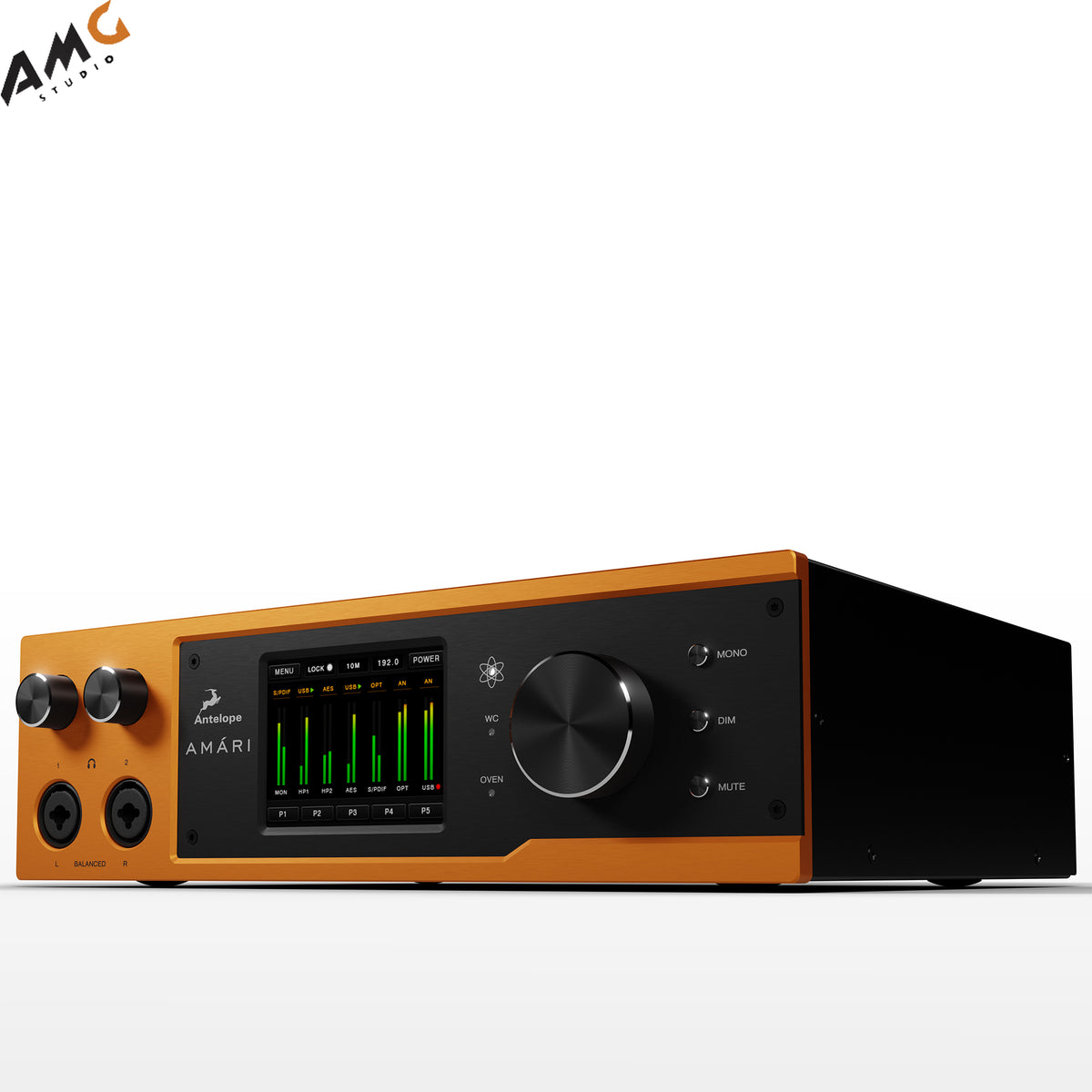 Antelope AMARI 2-Channel 384 kHz Mastering-Grade AD/DA Converter for  Audiophiles