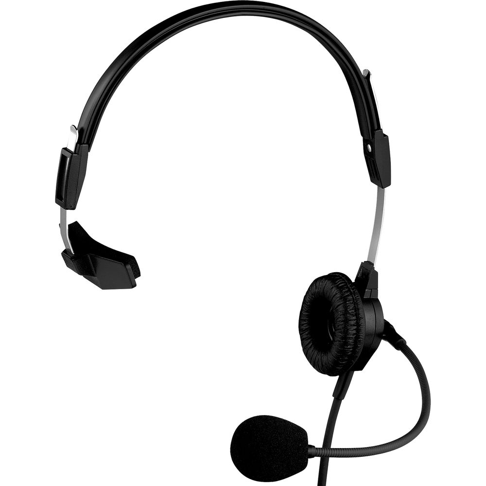 Telex PH-88 - Lightweight Single Ear Sided Intercom Headset PH88 Black