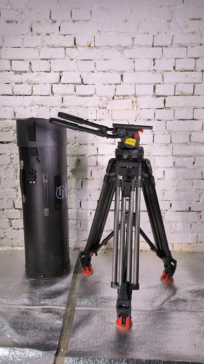 Tripod Sachtler System 25 EFP 2 MCF & Mid-Level Spreader (MFR: 2513) (261)