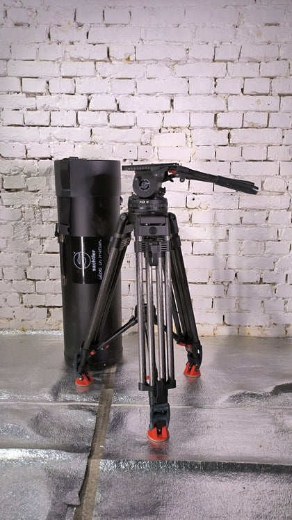 Tripod Sachtler System 25 EFP 2 MCF & Mid-Level Spreader (MFR: 2513) (262)