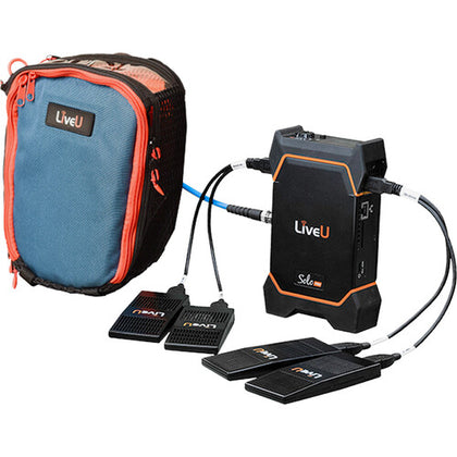 LiveU Solo PRO Connect 4 Modems with Belt Pack Kit (Worldwide Version)