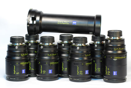 Zeiss Digiprime 7 lens set w. Sharpmax SERG