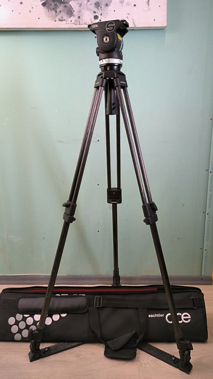 Tripod Sachtler System Ace XL with CF Legs & Ground Spreader (75mm Bowl)(MFR: 1019C) (123)