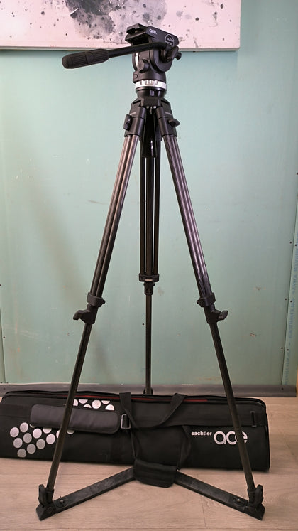 Tripod Sachtler System Ace XL with CF Legs & Ground Spreader (75mm Bowl)(MFR: 1019C) (122)