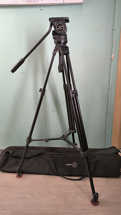 Tripod Sachtler System Aluminum FSB 6 MK II Sideload and 75/2 (MFR: 0473AM) (170)