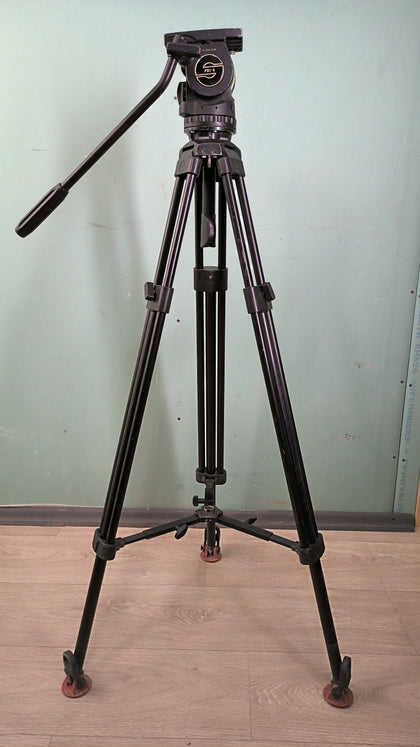 Tripod Sachtler System Aluminum FSB 6 MK II Sideload and 75/2 (MFR: 0473AM) (164)