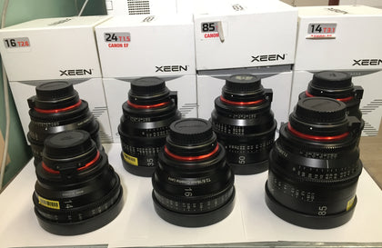 Rokinon XEEN CF Pro 7-Lens EF-Mount Cine Lens Kit (30304)