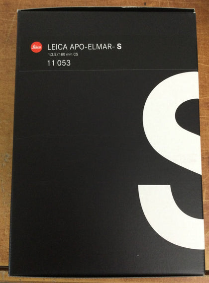Leica APO-Tele-Elmar-S 180mm f/3.5 CS Autofocus Lens 11053 For Camera