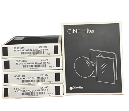 Schneider 4x5.65 Hollywood Black Magic - SET OF 5 FILTERS - 1/8, 1/4, 1/2, 1, 2