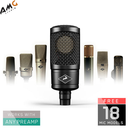 Antelope Edge Solo Large-Diaphragm Cardioid Modeling Microphone - Studio AMG