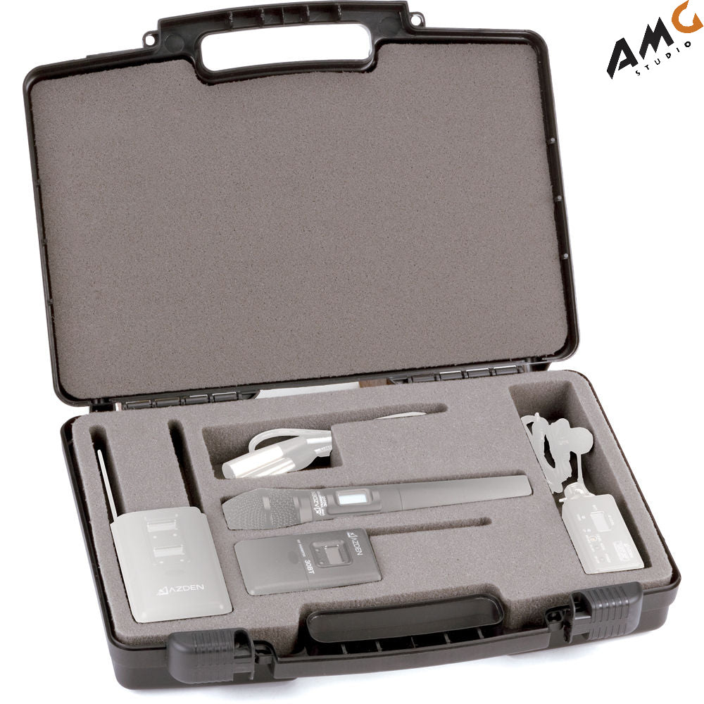 Azden CC-320 Hardshell Carrying Case for 310/330 Wireless Microphone Systems - Studio AMG