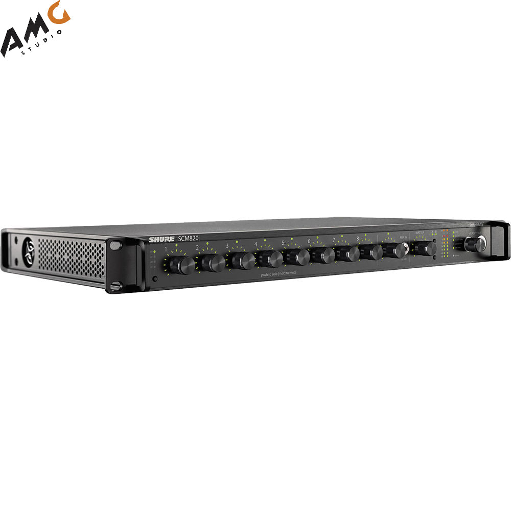 SHURE チャンネルマイクロホン ミキサー SCM810 *X26