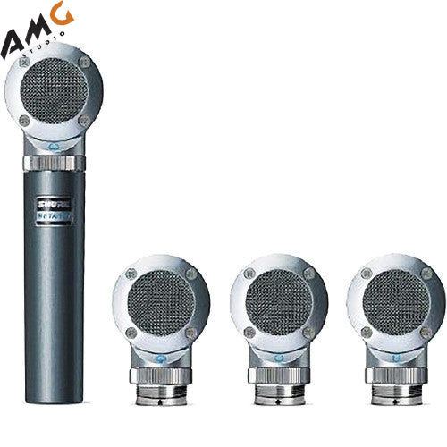 Shure BETA 181 Compact Side-Address Instrument Microphone Kit BETA 181/KIT - Studio AMG