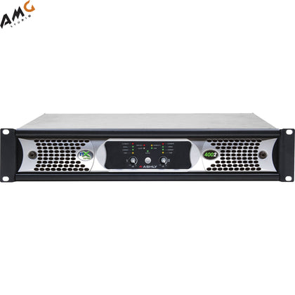 Ashly NXE4002 2-Channel 400W Power Amplifier w/ Programmable Outputs & Ethernet - Studio AMG