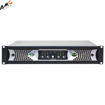 Ashly nX Series NX4004 4-Channel 400W Power Amplifier with Programmable Outputs - Studio AMG