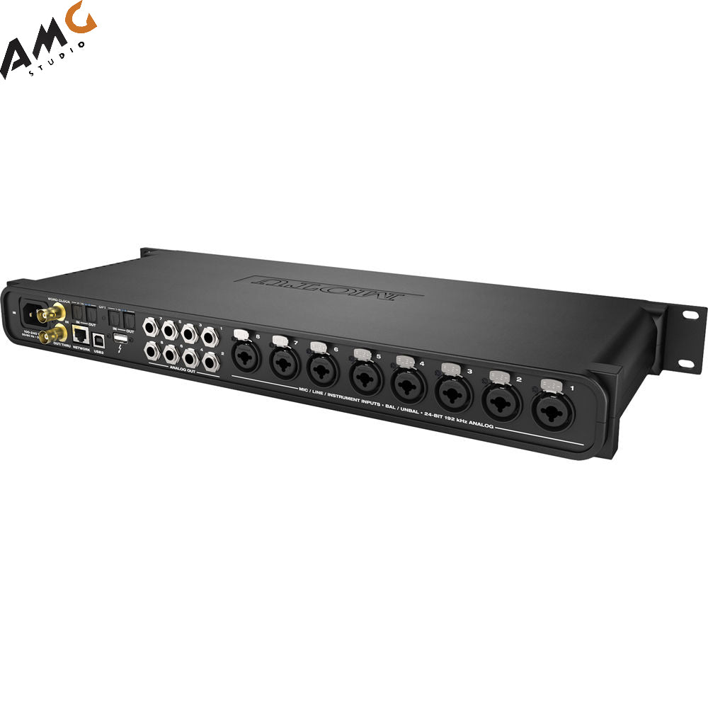 MOTU 8M - Thunderbolt and USB Audio Interface With AVB Networking and DSP 24x26 - Studio AMG