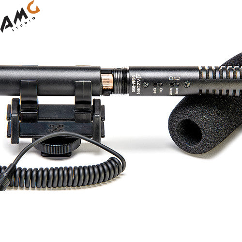Azden SGM-990+i Shotgun Microphone for Cameras and Mobile Devices - Studio AMG