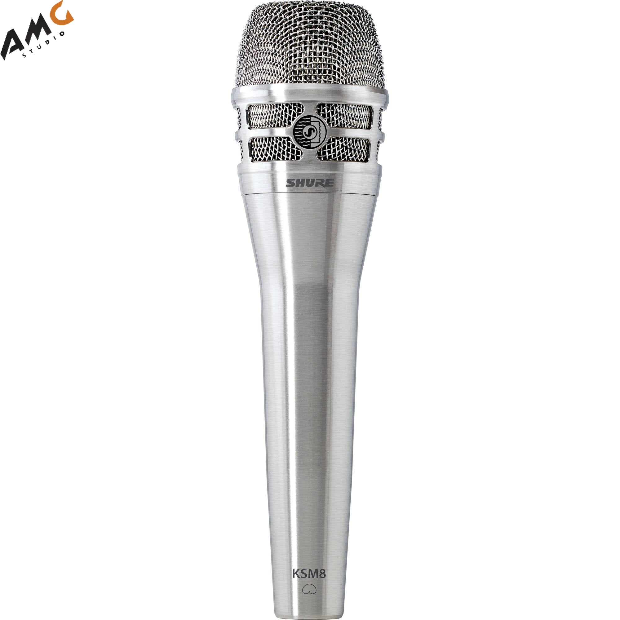 Shure KSM8/N Dualdyne Dynamic Handheld Vocal Microphone (Nickel) - Studio AMG