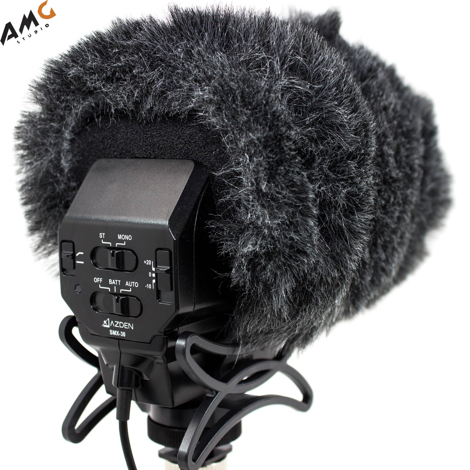 Azden SWS-30 Furry Windshield Cover for SMX-30 Microphone - Studio AMG