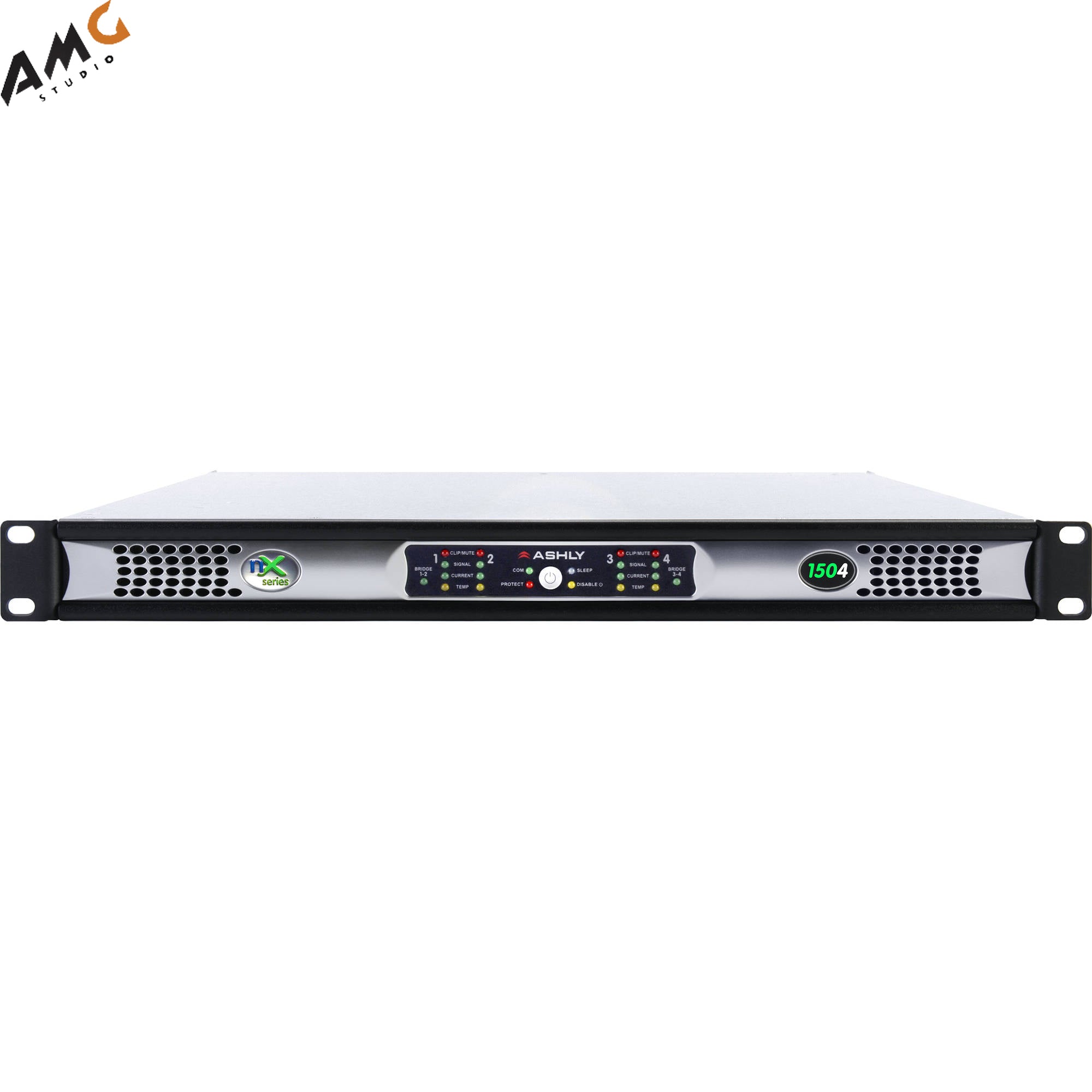 Ashly nX Series 4-Channel Multi-Mode Power Amplifier (150W) NX1504 - Studio AMG