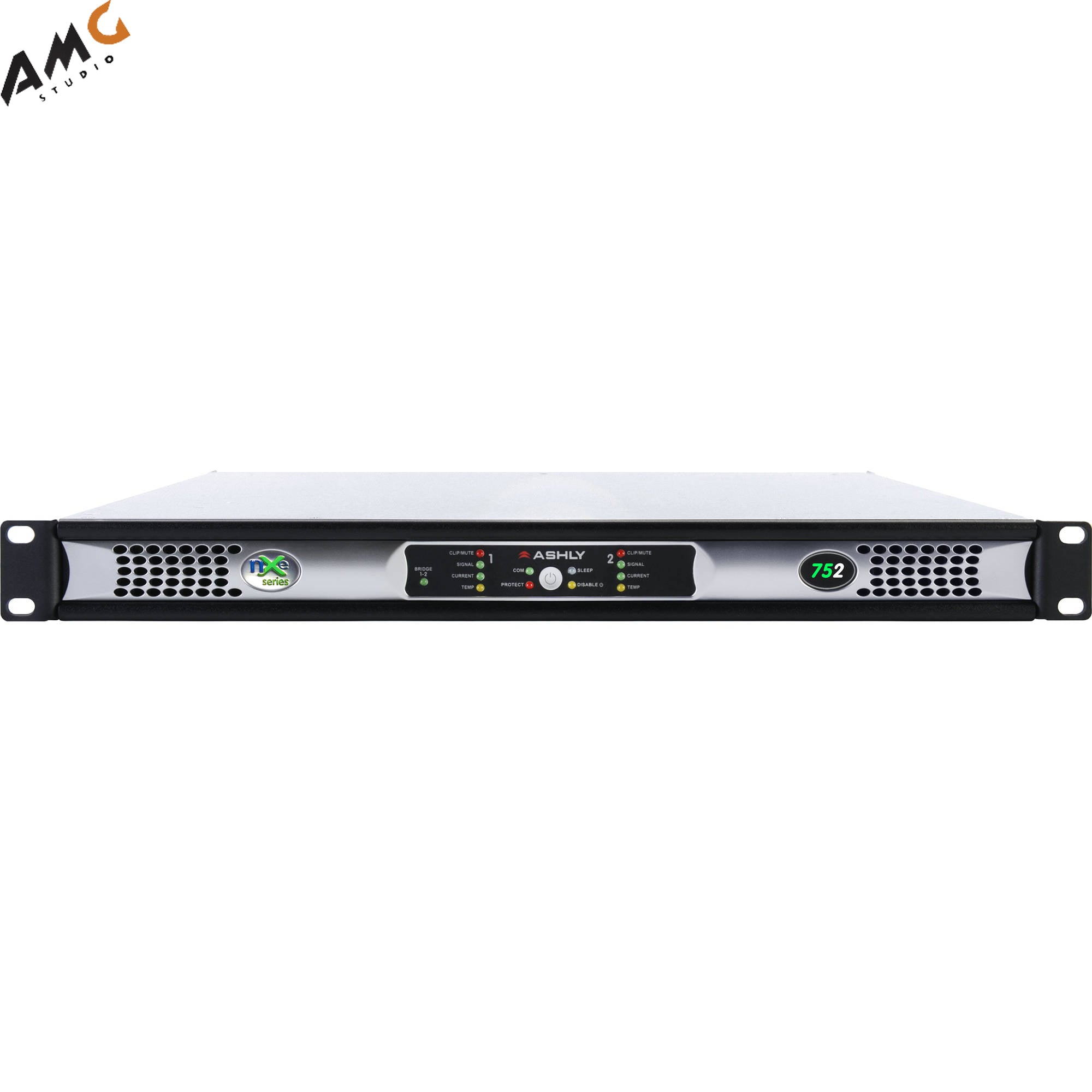 Ashly NXE Series 2-Channel Networkable Multi-Mode Power Amplifier 2 x 75W NXE752 - Studio AMG