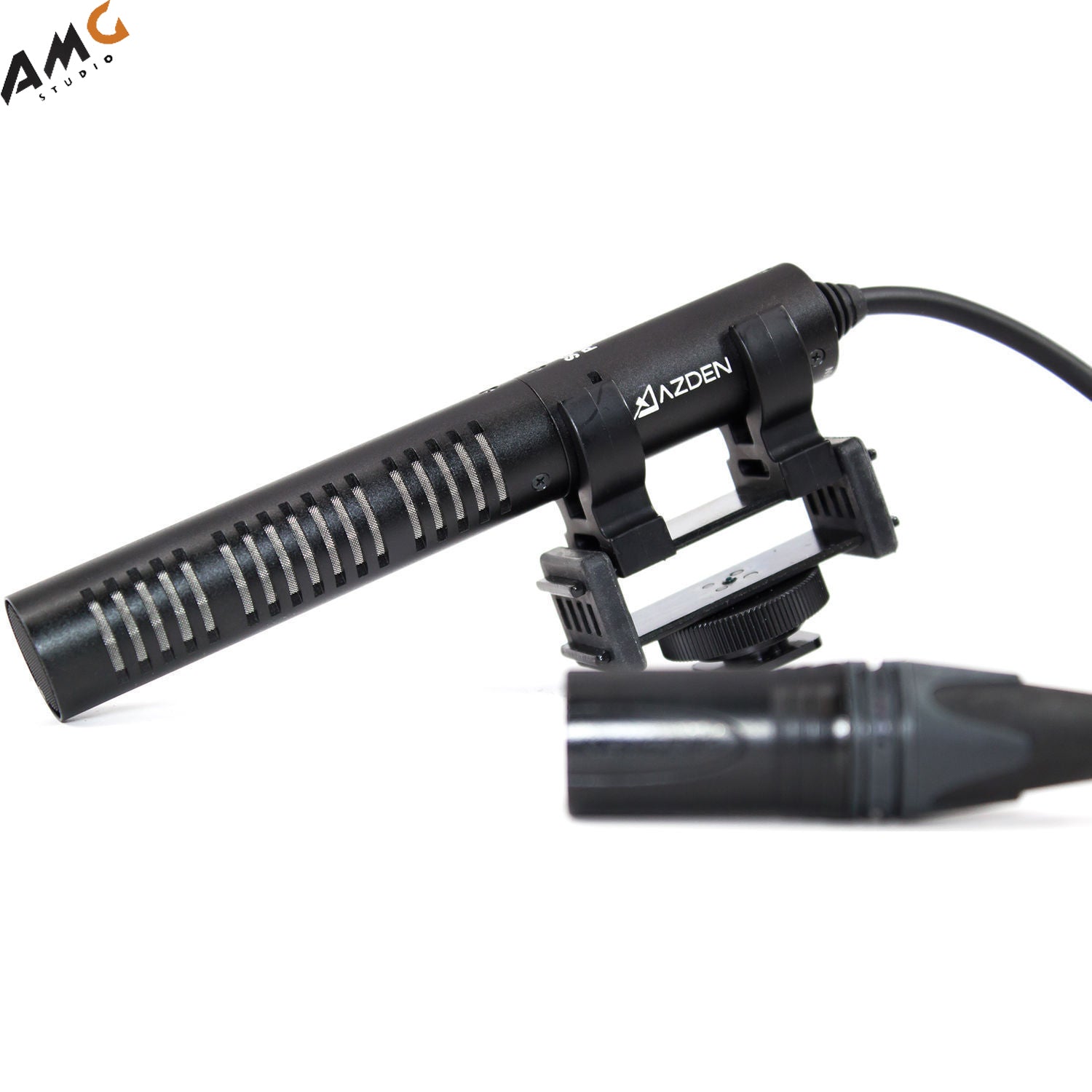 Azden SGM-PDII Mini Shotgun Microphone with Hardwired Output Cable (XL –  Studio AMG