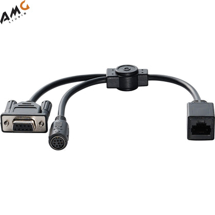 Lumens RJ45 to 9-Pin Sub-D Female and 8-Pin Mini DIN Female Y Cable for VC Cameras - Studio AMG