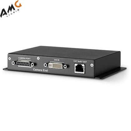 Lumens HDBaseT Receiver | Transmitter over CATx with PoE+, IR, & RS-232 (328', Black) - Studio AMG