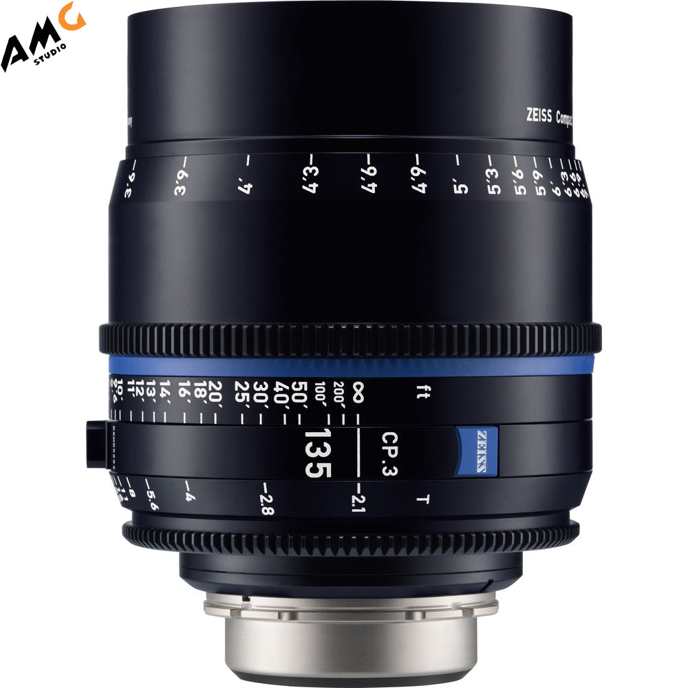 ZEISS CP.3 135mm T2.1 Compact Prime Lens (PL Mount, Meters
