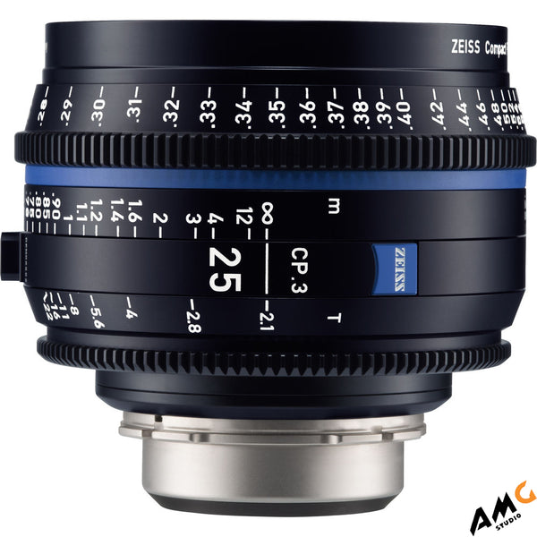 ZEISS CP.3 25mm T2.1 Compact Prime Lens (PL Mount, Meters) 2181