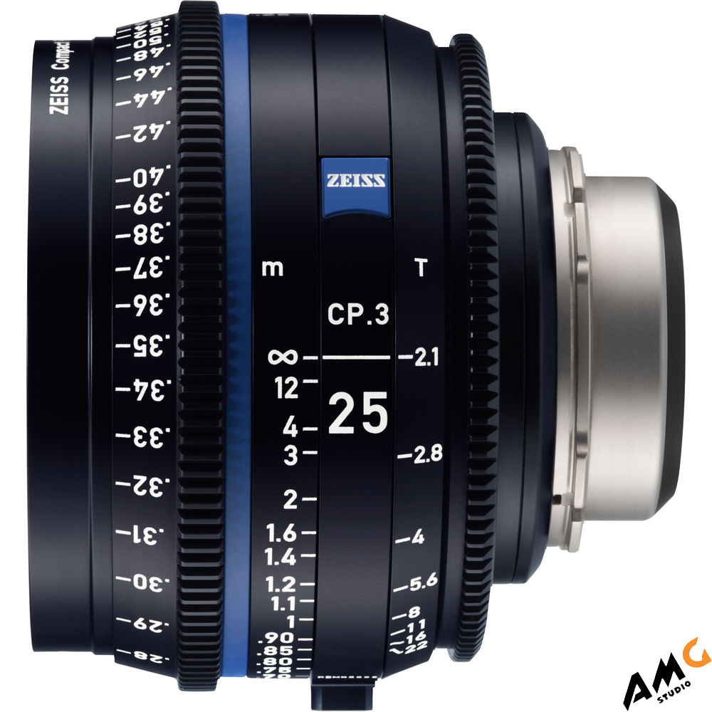 ZEISS CP.3 25mm T2.1 Compact Prime Lens (PL Mount, Meters) 2181-398 - Studio AMG