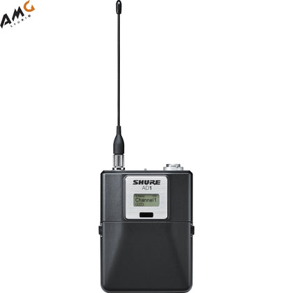 Shure AD1 Digital Wireless Bodypack Transmitter with TA4M (G57: 470 to 616 MHz) - Studio AMG
