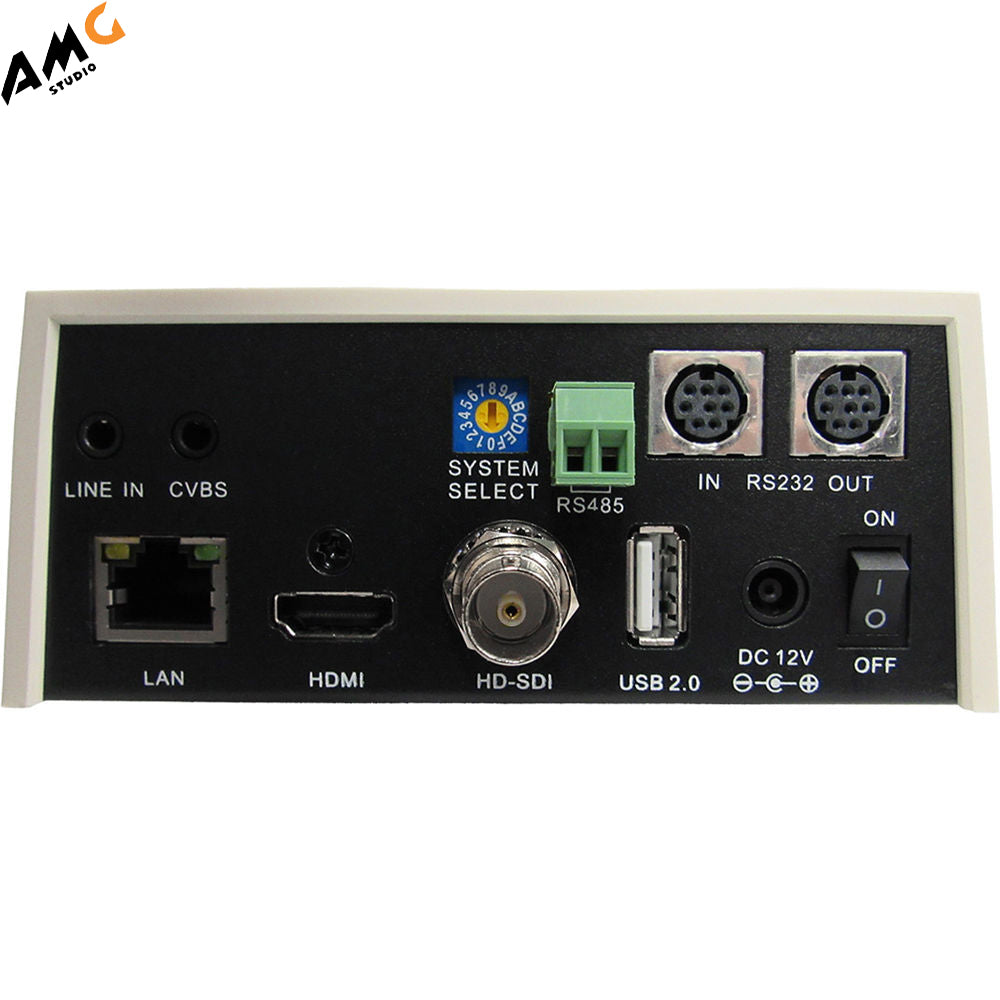 PTZOptics 30X-SDI Gen 2 Live Streaming Broadcast Camera (White) #PT30X-SDI-WH-G2 - Studio AMG