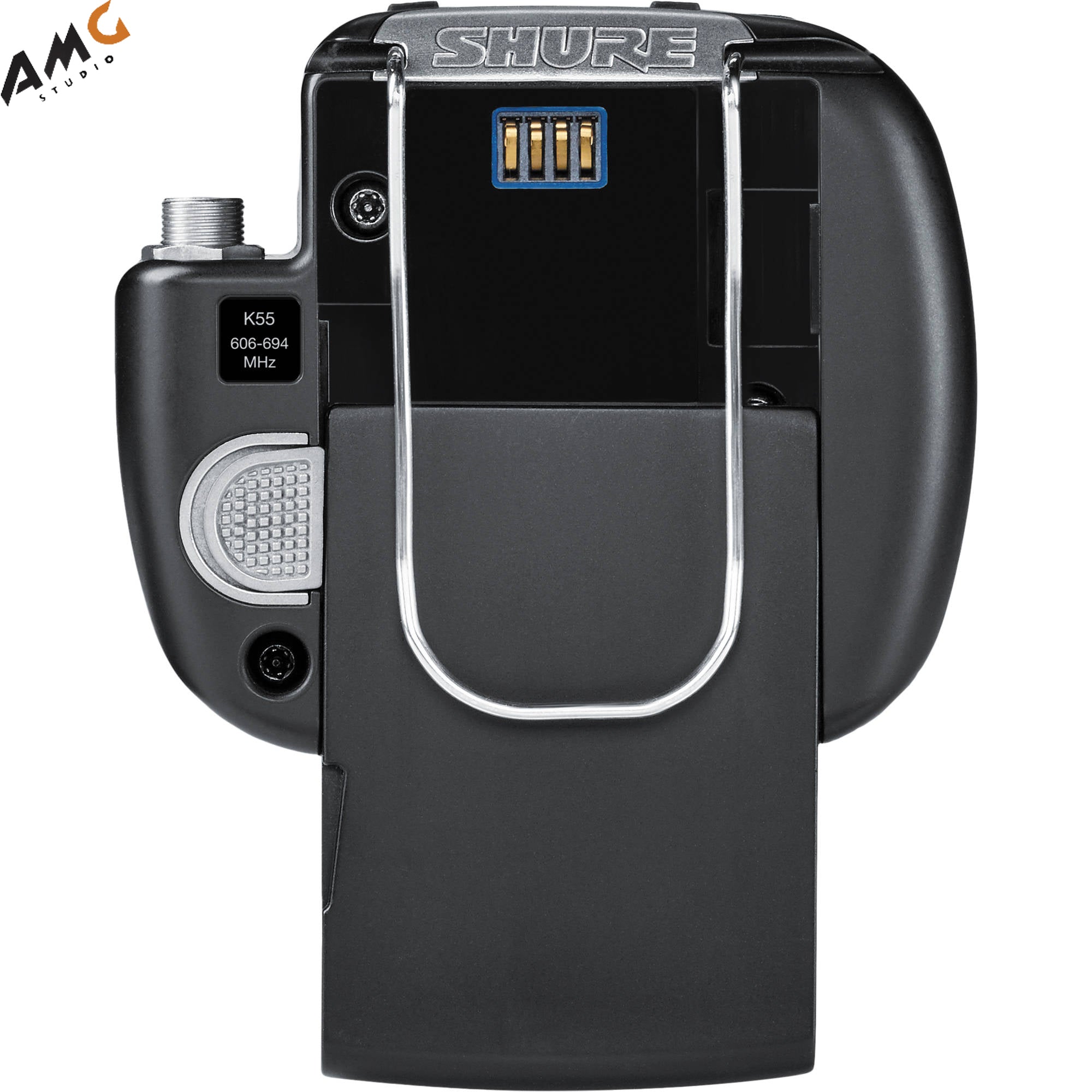 Shure ADX1M Digital Micro Bodypack Wireless Transmitter (G57: 470 to 608 MHz) - Studio AMG