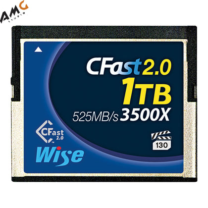 Wise Advanced 1TB CFast 2.0 Memory Flash Card Blackmagic URSA G2 certified - Studio AMG