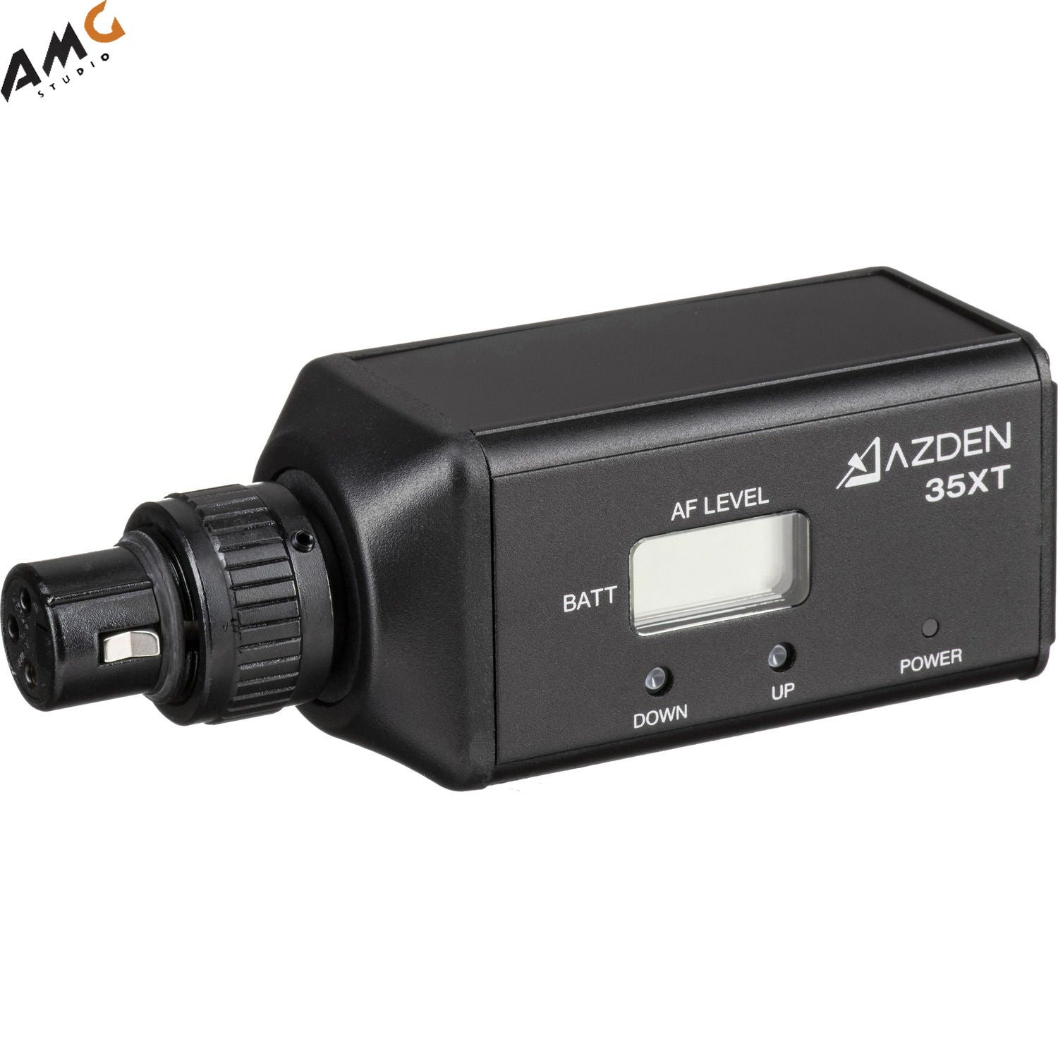 AZDEN UHF XLR plug-in transmitter w/ phantom power - Studio AMG