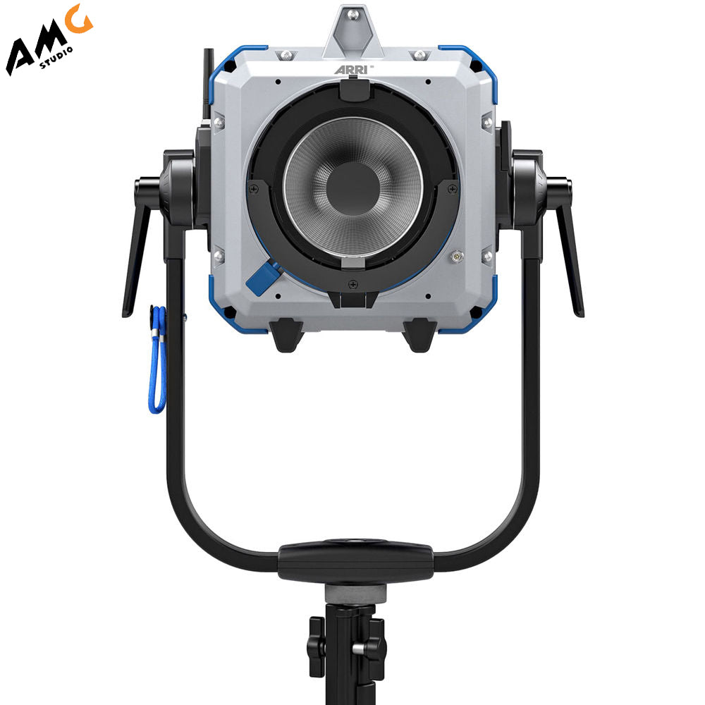 ARRI Orbiter LED Light with Open Face Optics | Large Dome Optics (Black | Blue/Silver, Schuko | Edison | Bare Ends, Manual) - Studio AMG