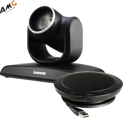 Lumens VC-B30UA 2MP PTZ Camera with Jabra Speaker (Black) - Studio AMG