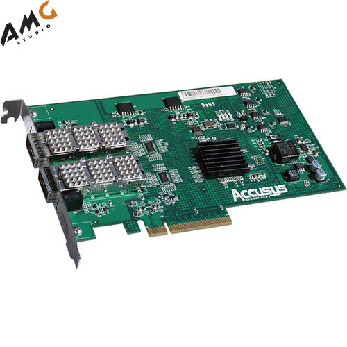 Accusys Z2M-G3 Dual Port QSFP HBA Card - Studio AMG