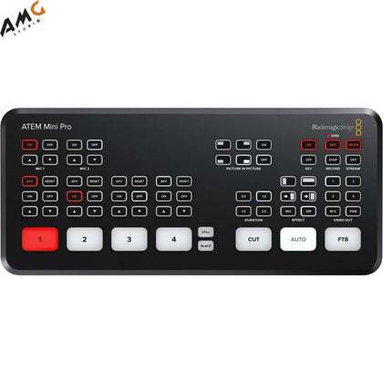 Blackmagic Design ATEM Mini Pro HDMI Live Stream Switcher SWATEMMINIBPR IN STOCK - Studio AMG