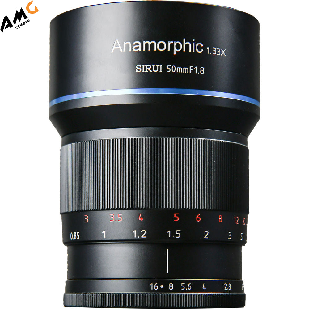 Sirui 50mm f/1.8 Anamorphic 1.33x Lens (MFT Mount) – Studio AMG