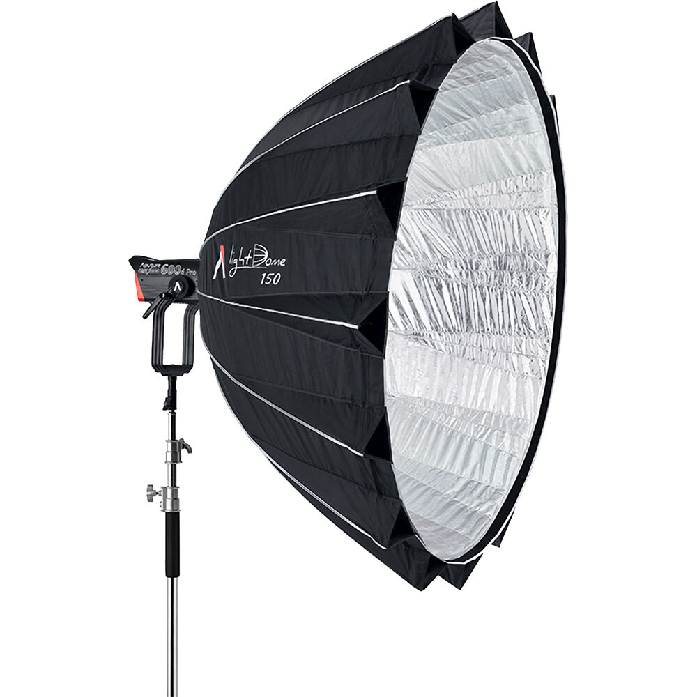 Aputure LS 600c Pro Set with Light Dome 150 Softbox, F10 Barndoors