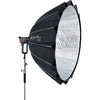 Aputure LS 600c Pro Set with Light Dome 150 Softbox, F10 Barndoors and F10 Fresnel