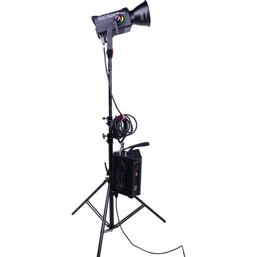 Aputure LS 600c Pro Set with Light Dome 150 Softbox, F10 Barndoors and F10 Fresnel