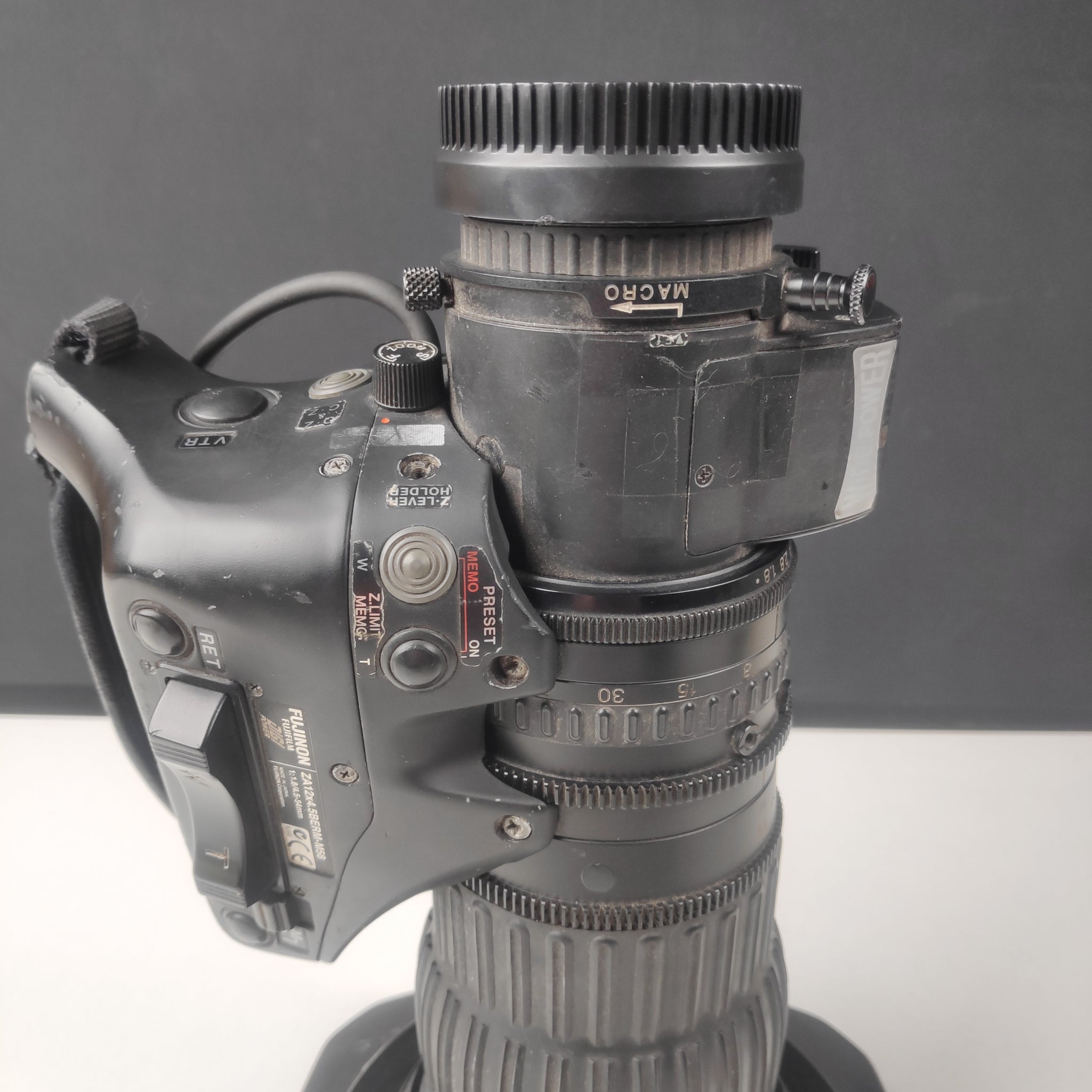 Fujinon ZA12x4.5 BERM-M58 + EFL-127 UV (3071) – Studio AMG