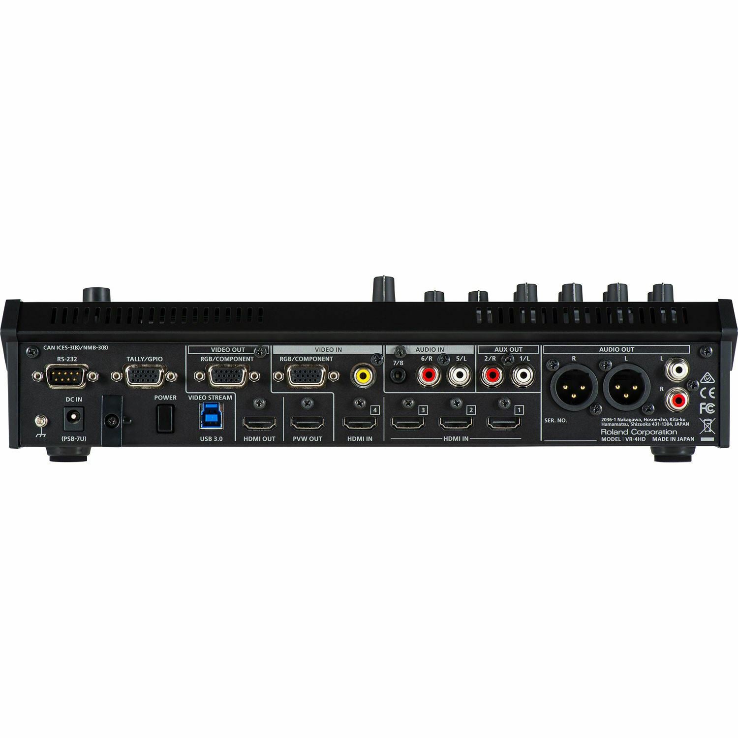 Roland VR-4HD HD AV Mixer Audio/Video Mixer With USB Streaming - Studio AMG