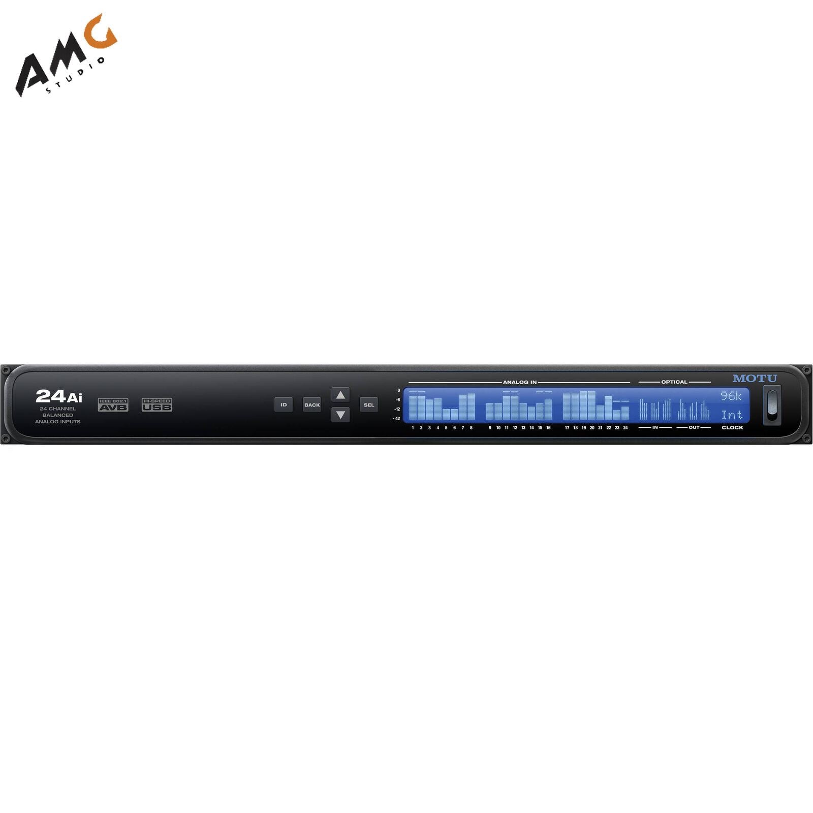 MOTU 24Ai オーディオインターフェイス 24Ai - MOTU | 株式会社ハイ・リゾリューション