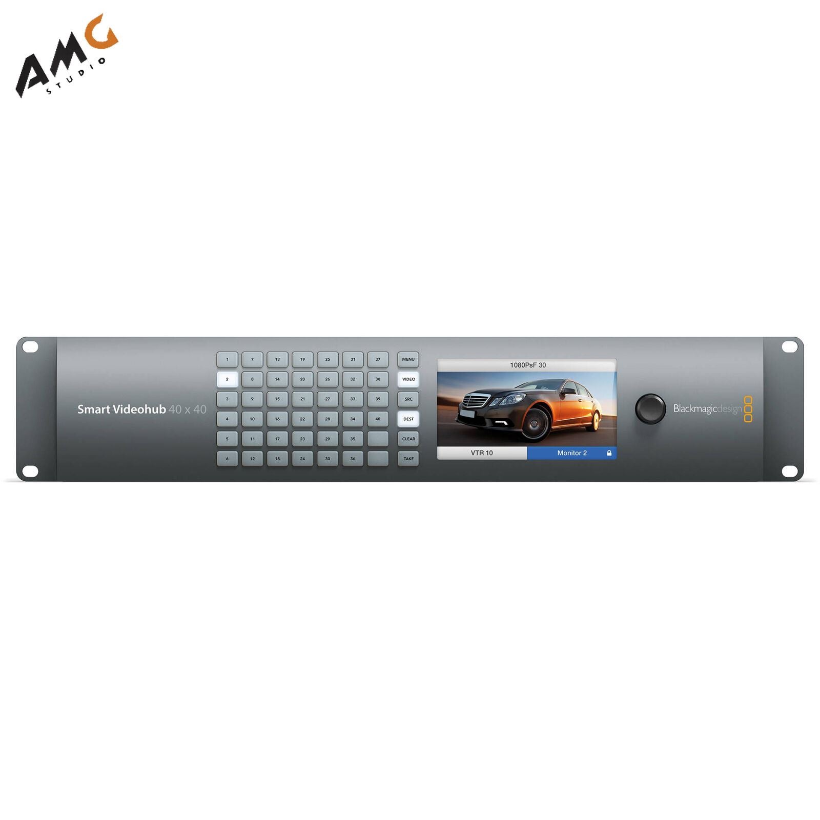 Blackmagic Design Smart Videohub 40 x 40 Router with 6G-SDI VHUBSMART6G4040 - Studio AMG